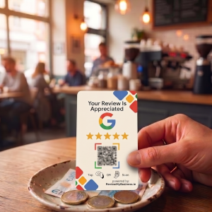 Google Review Card (Squares)