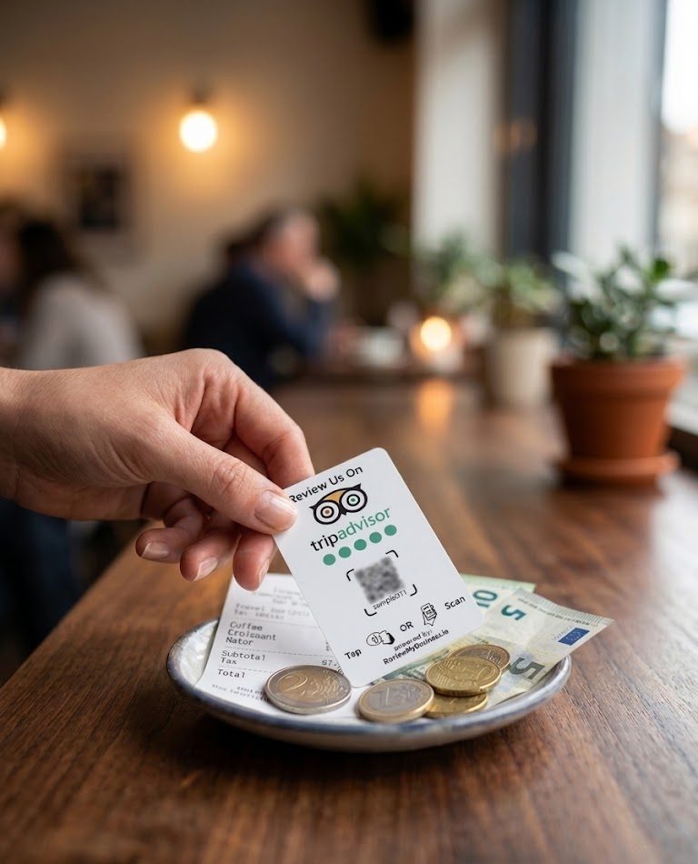 TripAdvisor Review Card (White)